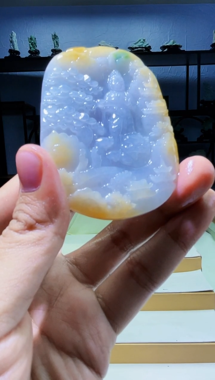 【闪购商品】定制翡翠未镶嵌毛货02240078