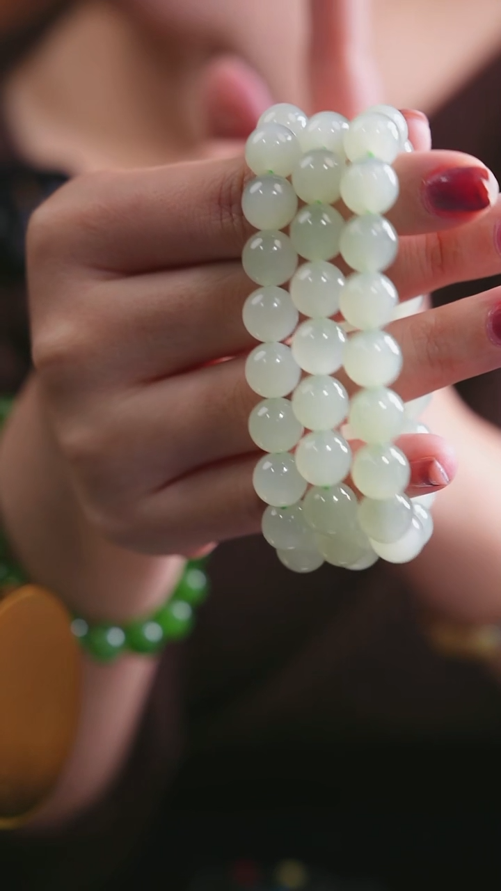 未镶嵌手串和田玉JJD1211127多样性发一