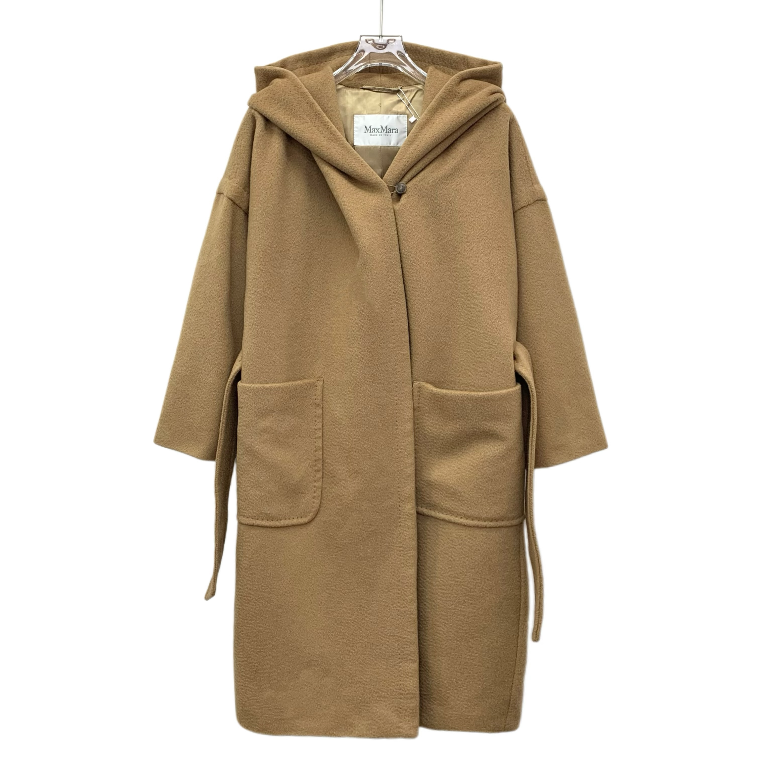 95新 MaxMara KW0764 棕色大衣外套