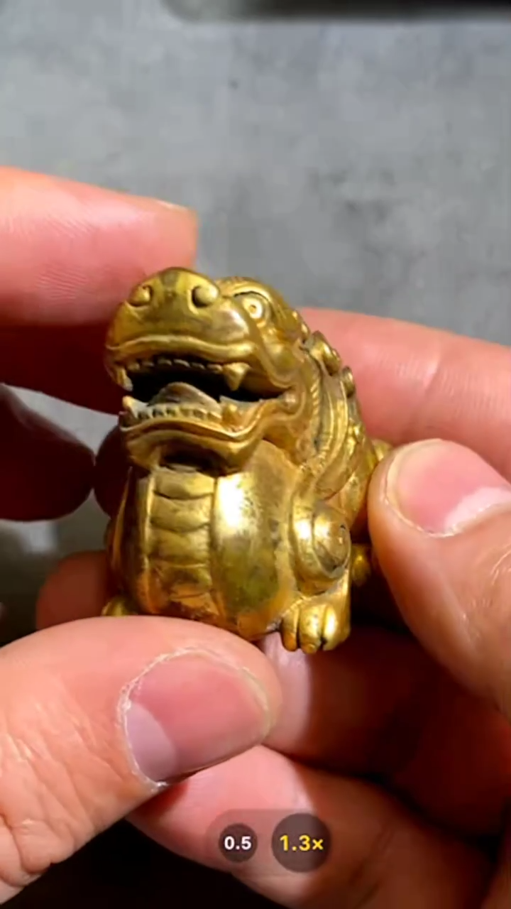 【闪购商品】银文物商店铜挂件G高