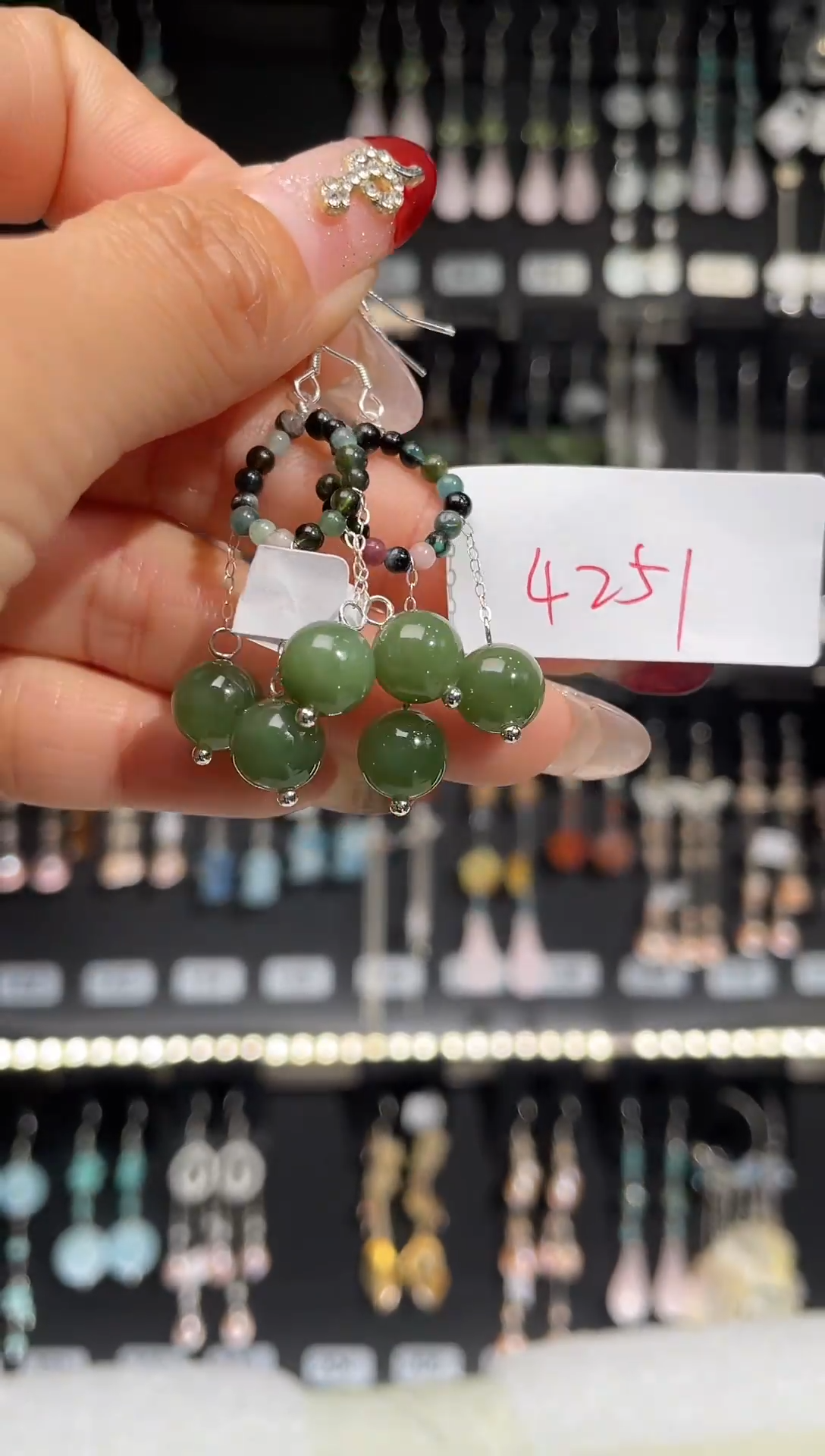 【闪购商品】紫晶耳饰银S925镶嵌喜欢拍