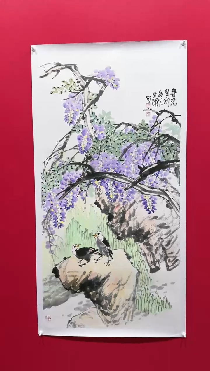 【闪购商品】国画夏宗跃68*138..........