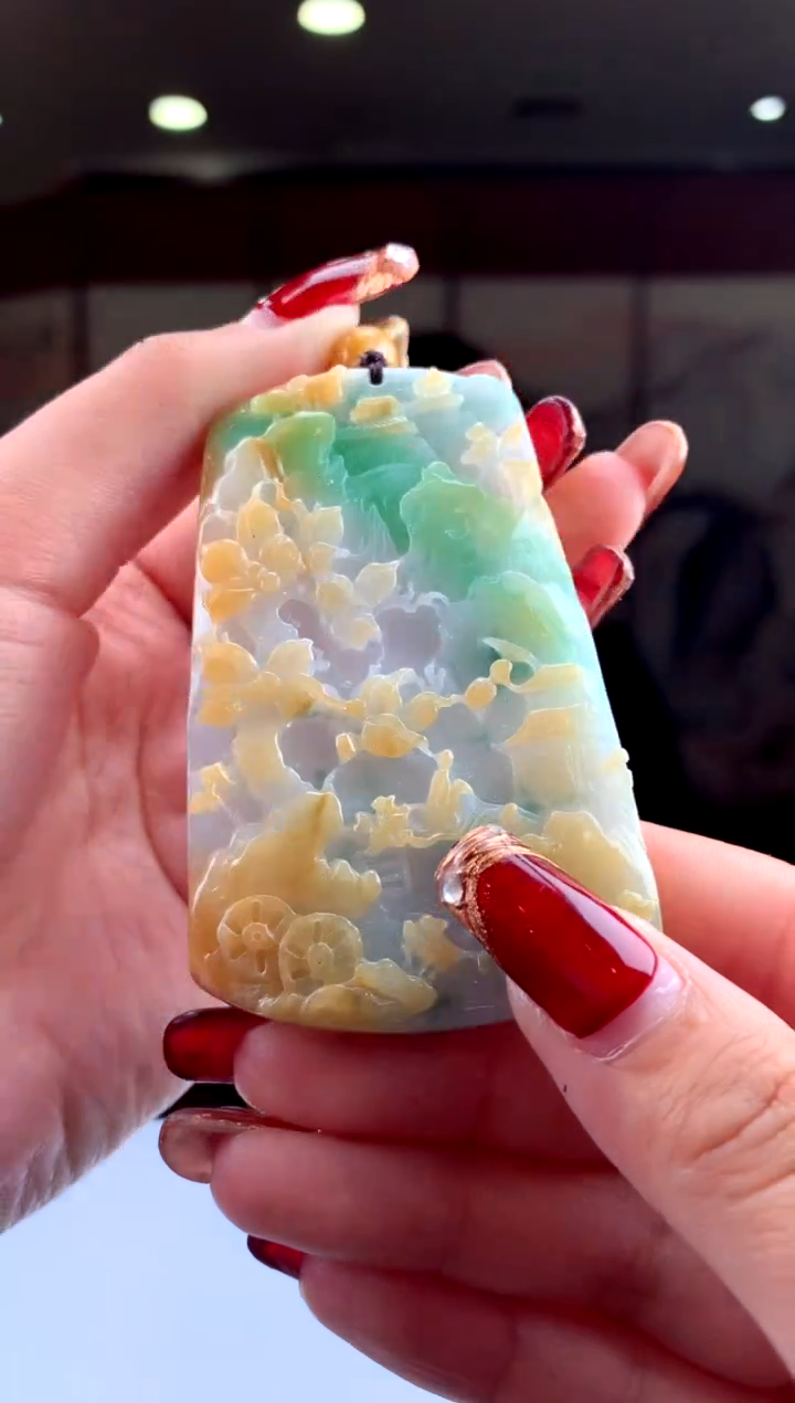 【闪购商品】定制翡翠未镶嵌天然A货翡翠（拍一发一）