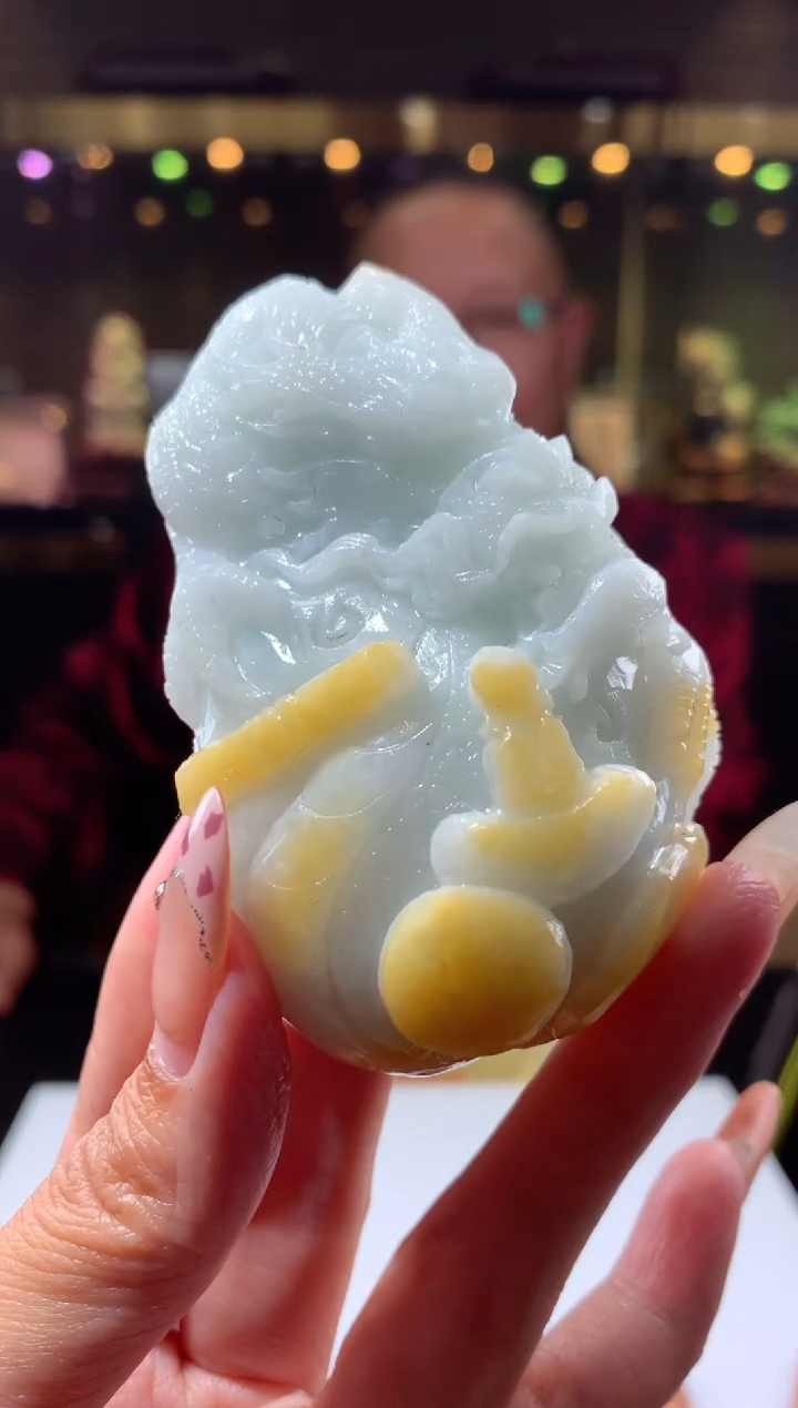 【闪购商品】定制翡翠未镶嵌挂件发货（拍一发一）