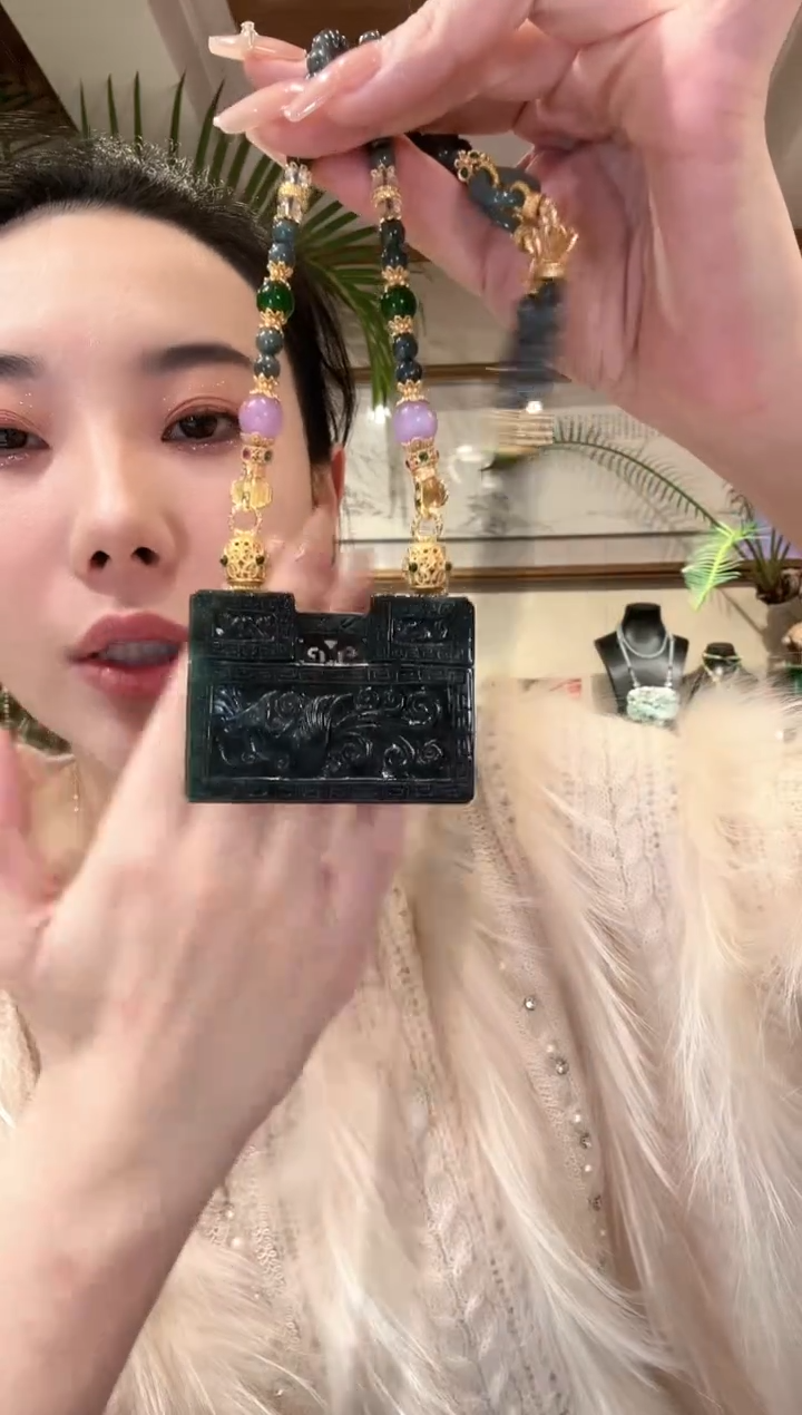 【闪购商品】翡翠颈饰未镶嵌国风