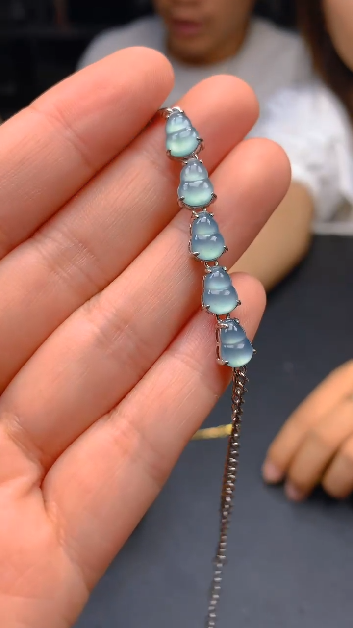 【闪购商品】翡翠手链未镶嵌0749848791/多样性发一