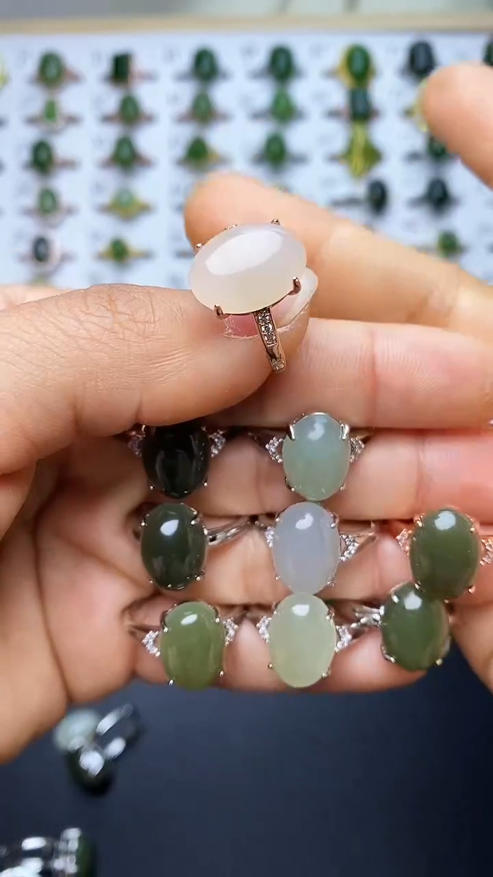 【闪购商品】和田玉戒指未镶嵌1