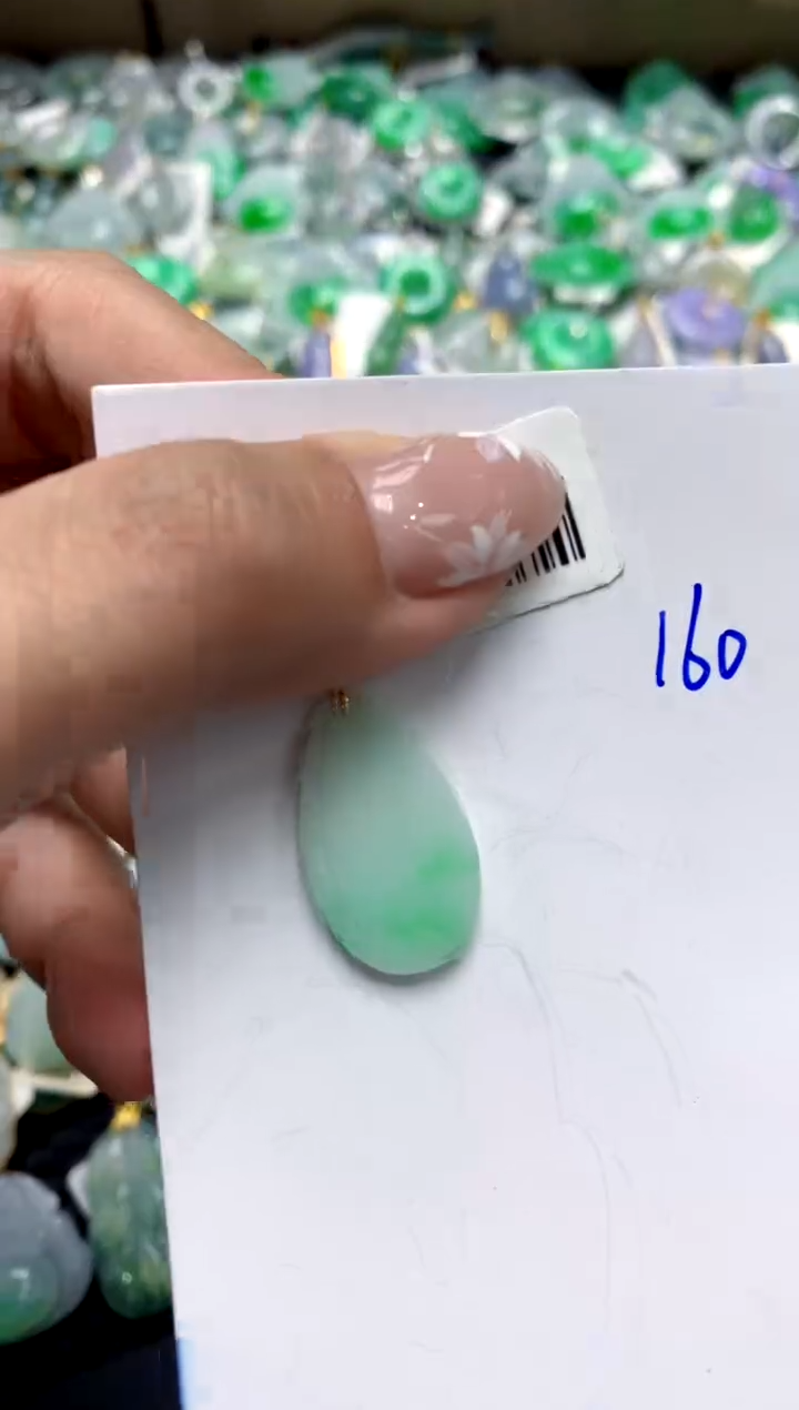 【闪购商品】翡翠颈饰18K金镶嵌111111111111111111