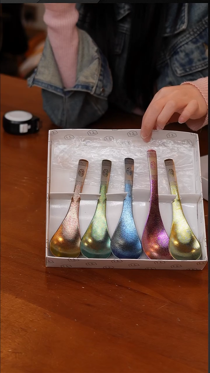 陶129-【纯钛福勺】5支盒装CF6408