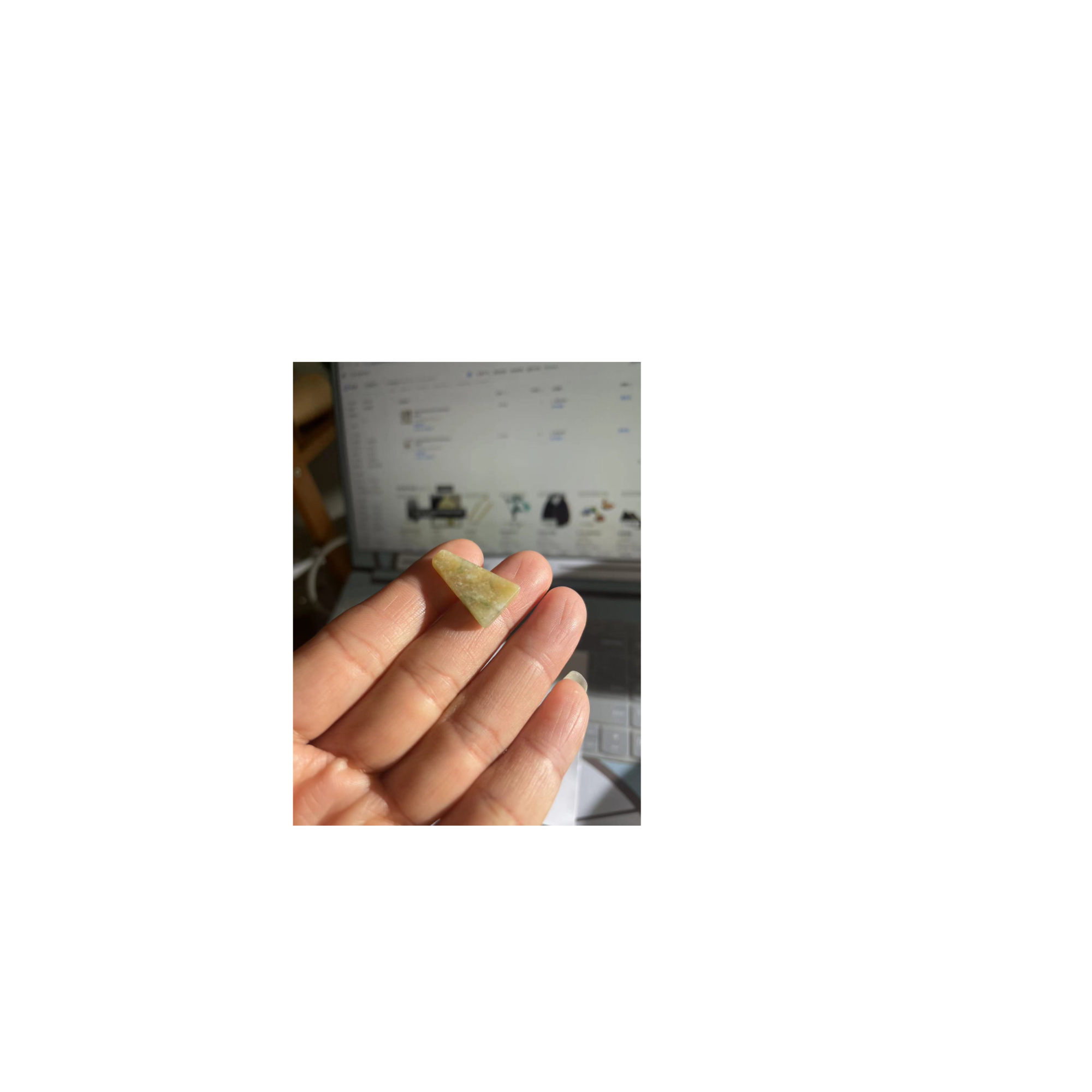 天然缅甸翡翠A货黄翡无事牌