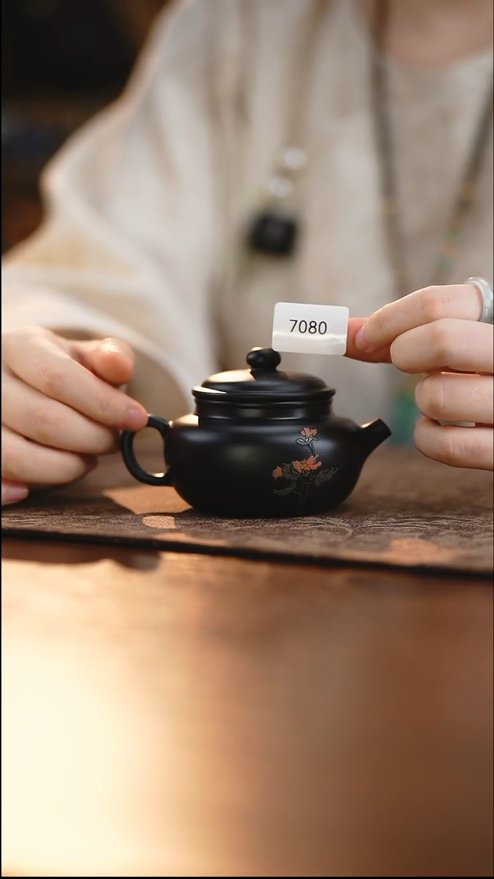 雲梦茶器紫陶茶壶7080