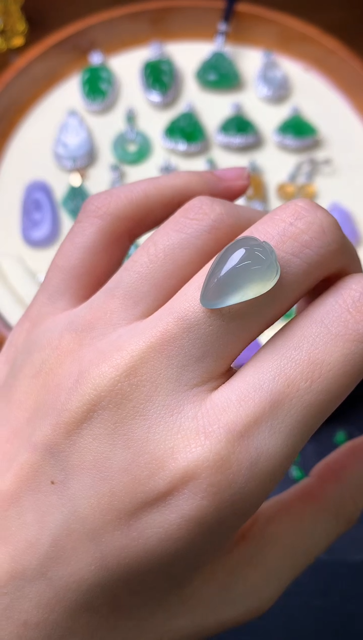 【闪购商品】定制翡翠未镶嵌裸石（镶嵌定制）