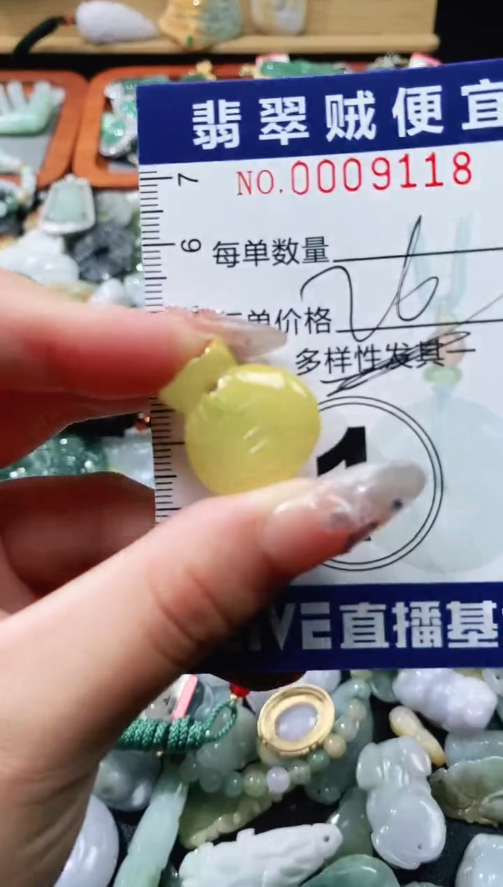 【闪购商品】翡翠未镶嵌颈饰闪购0009118