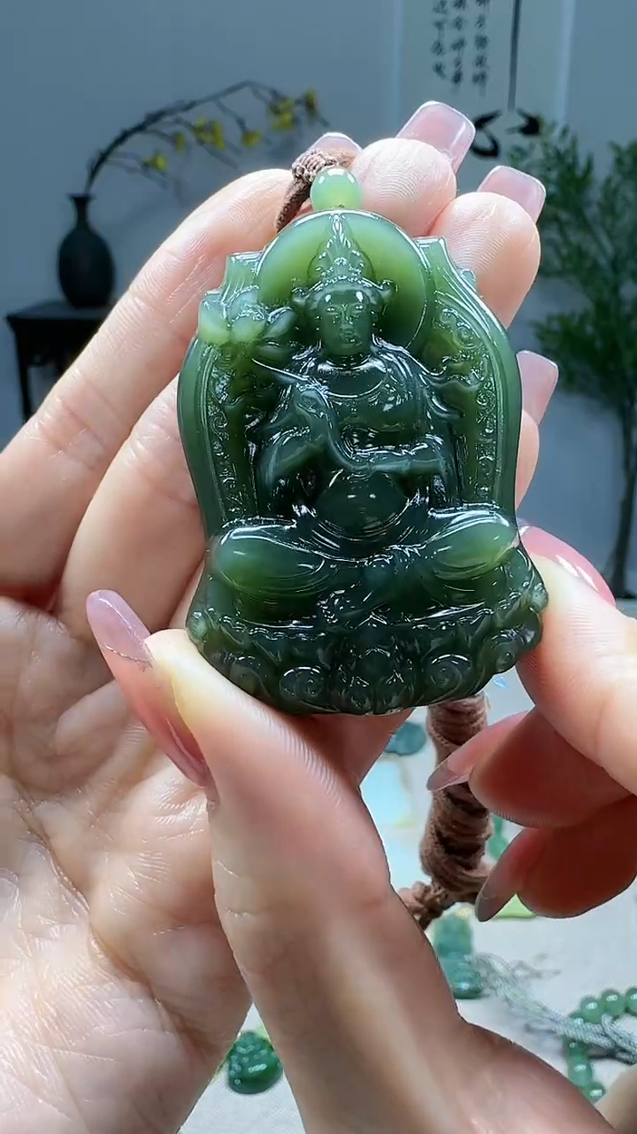 未镶嵌和田玉挂件1