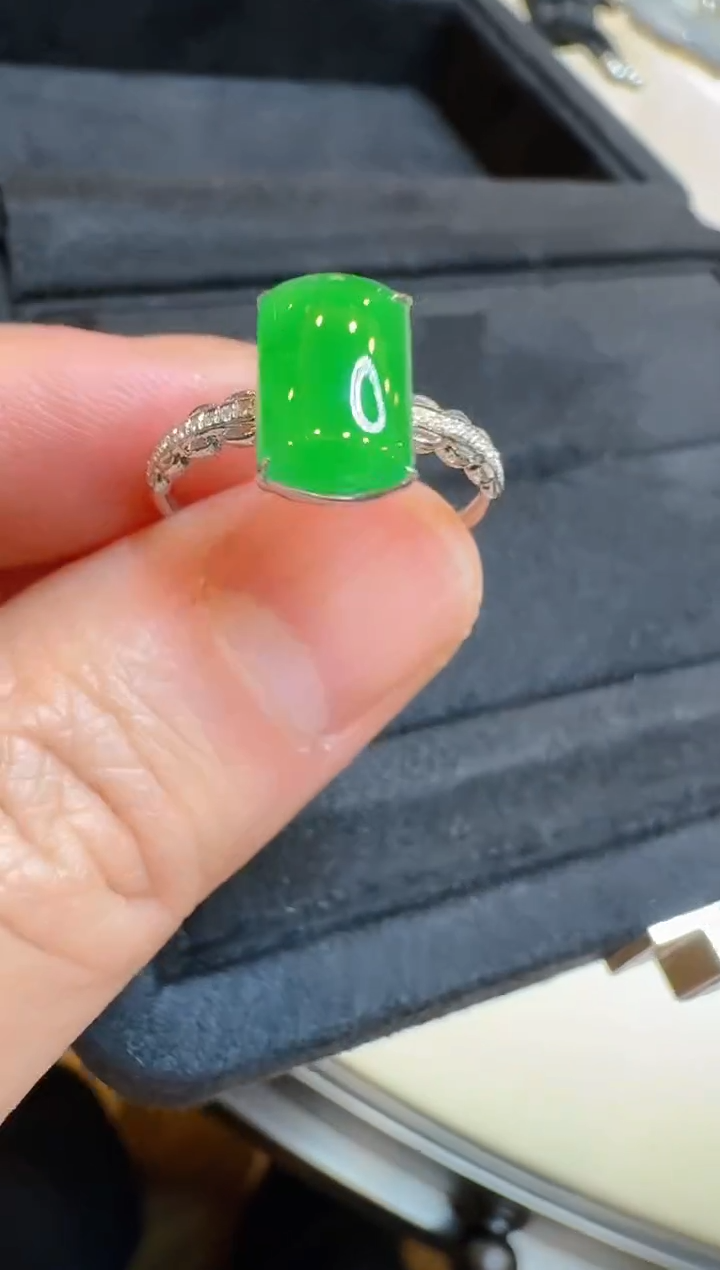 【闪购商品】翡翠戒指18K金镶嵌多样性团购发一件