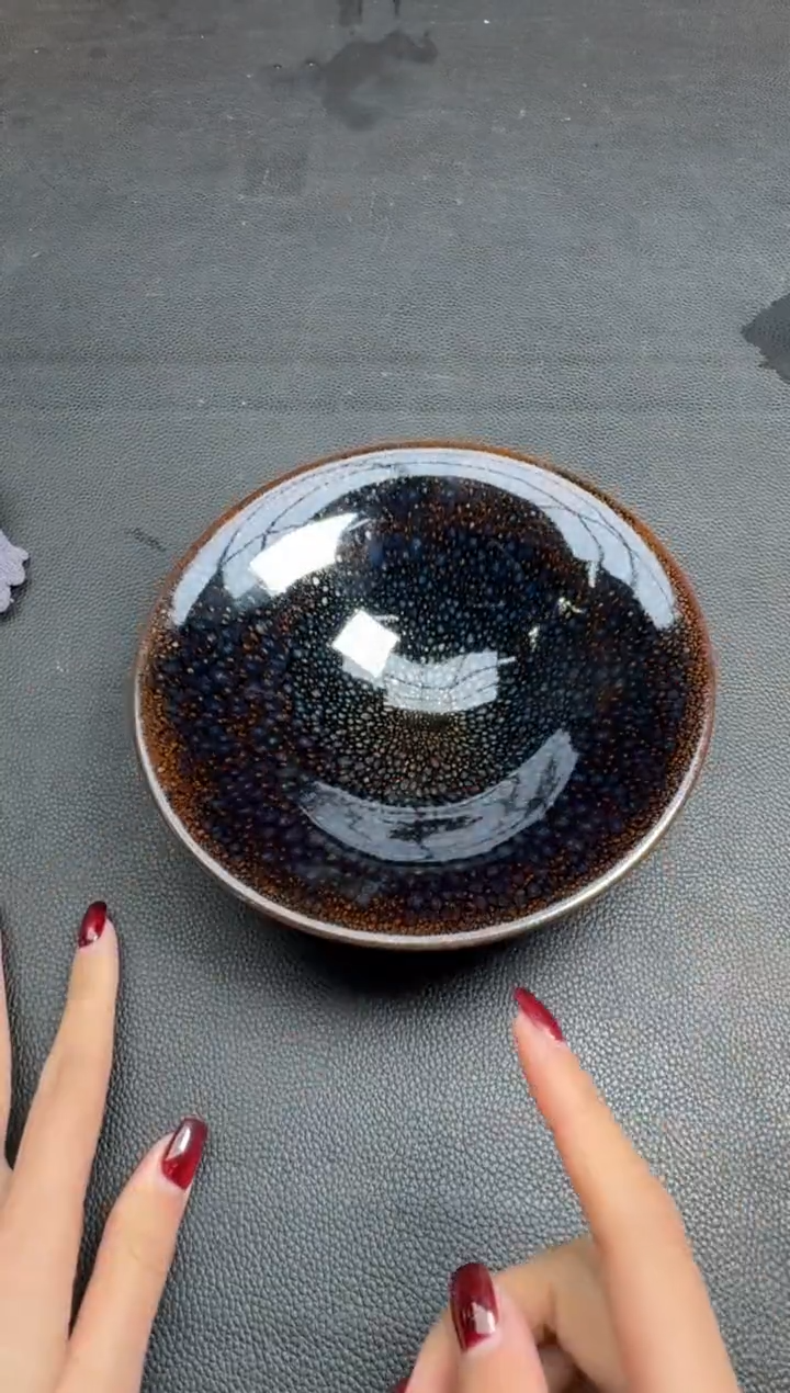 【闪购商品】茶盏建盏故事何定欣鹧鸪斑100