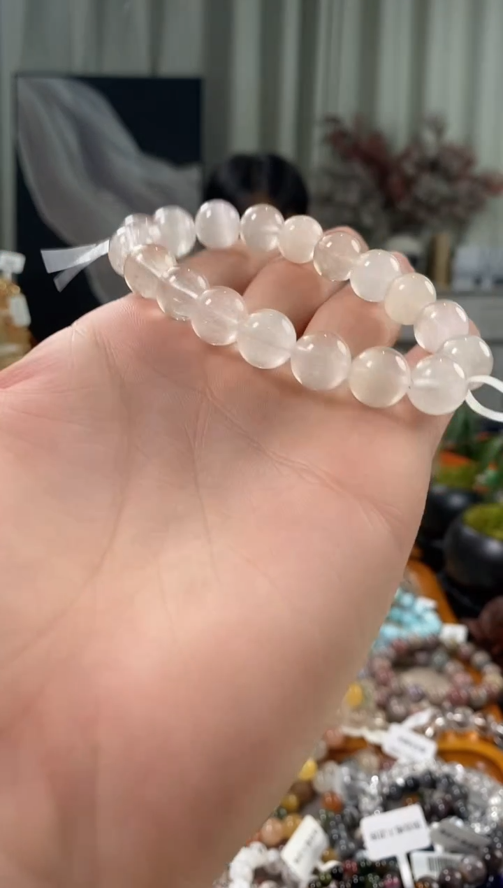 未镶嵌手链水晶柚**柚兔毛