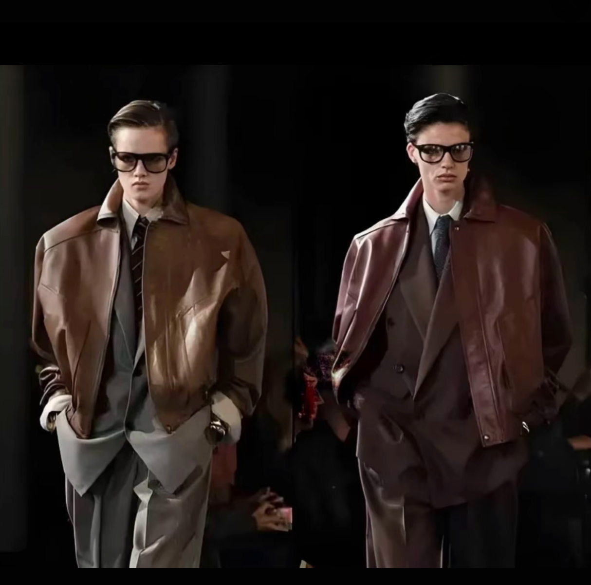  ZX 25冬季新款户外商务潮流时尚黑色男士休闲简约卫衣-1