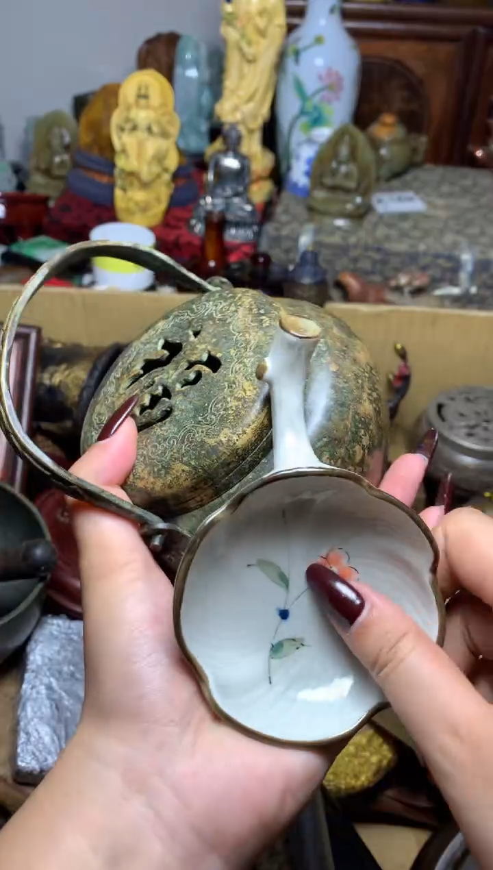 紫砂盖碗瓷器默认微瑕瓷器