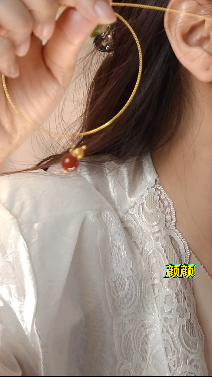 花岗岩吊坠925银吊坠