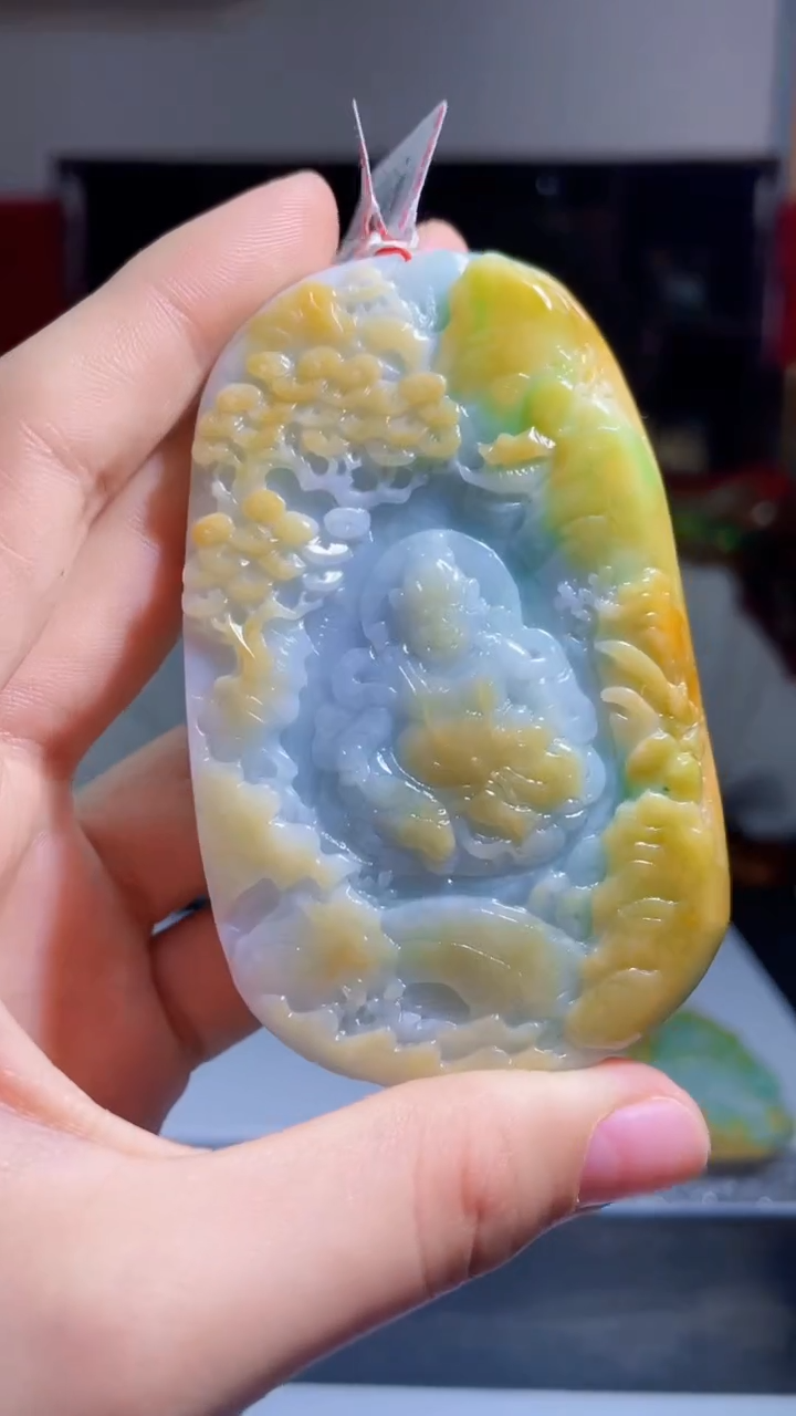 【闪购商品】翡翠吊坠(不含链)未镶嵌A42