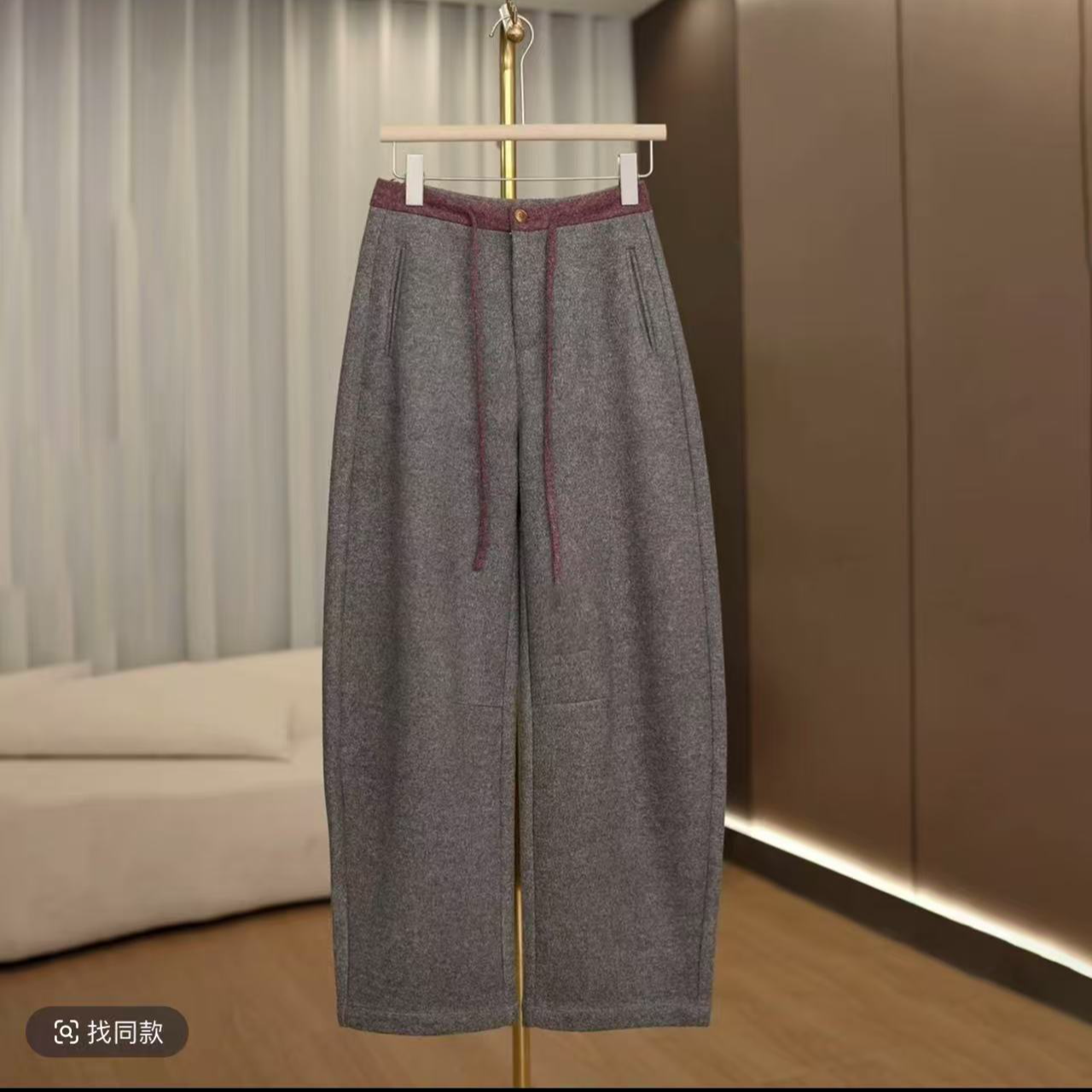 6036【浅忆】冬季设计款长裤