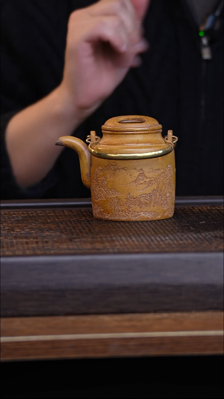 茶壶紫砂宜兴手工原矿紫砂壶001