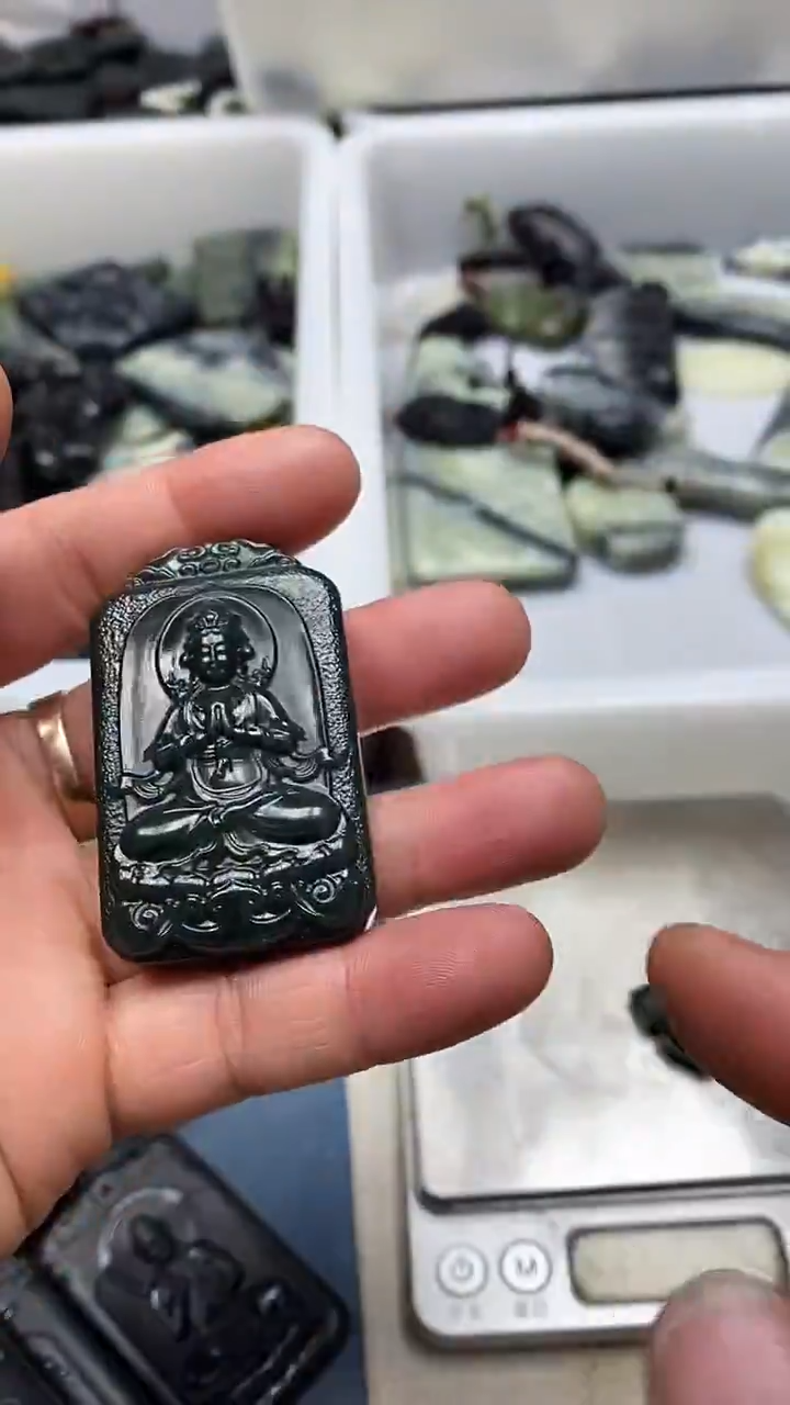 吊坠(不含链)未镶嵌和田玉1