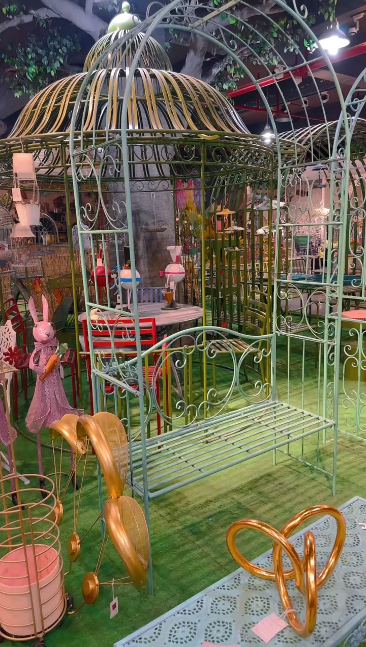 【闪购商品】铁花架置物架户外用品