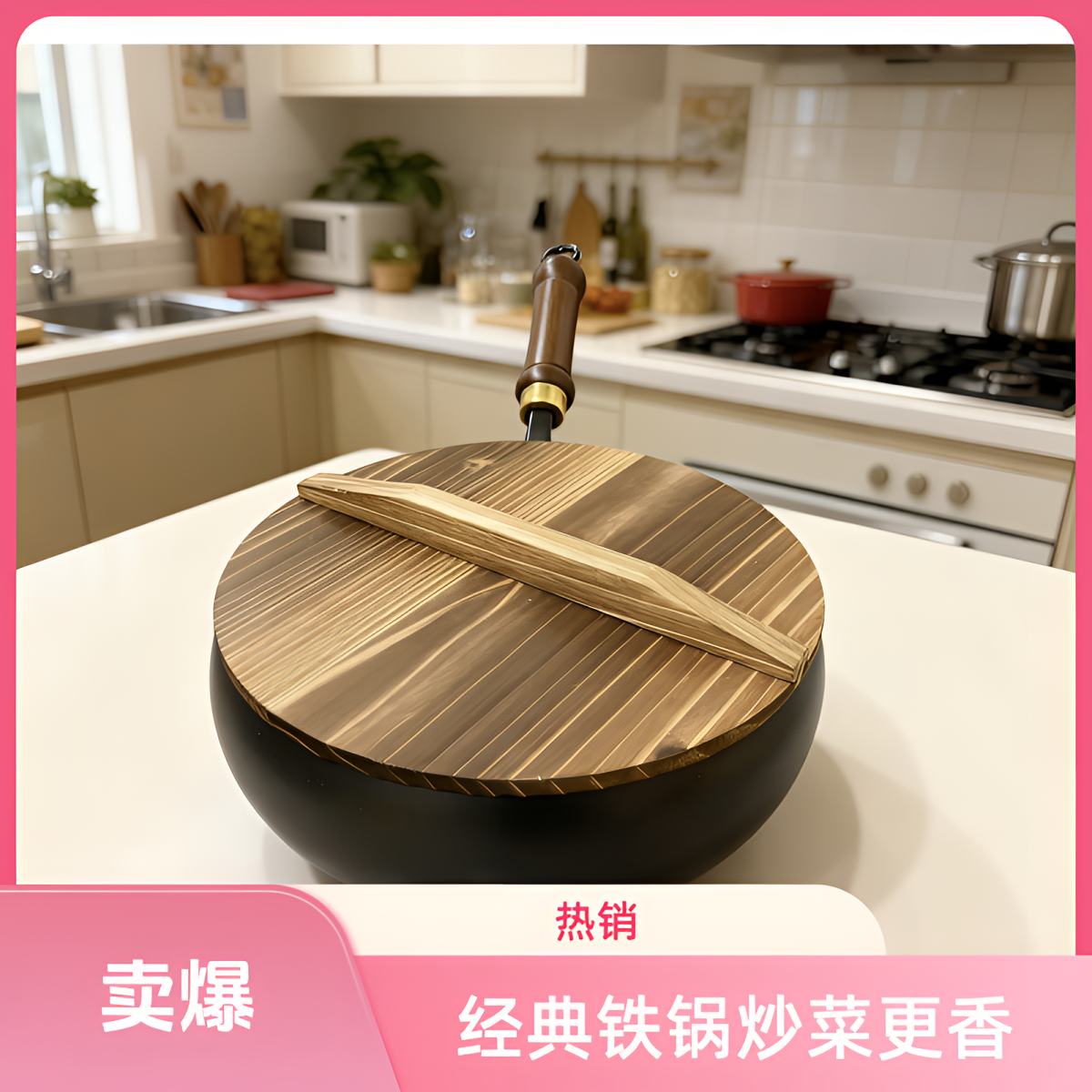 多功能家用章丘铁锅