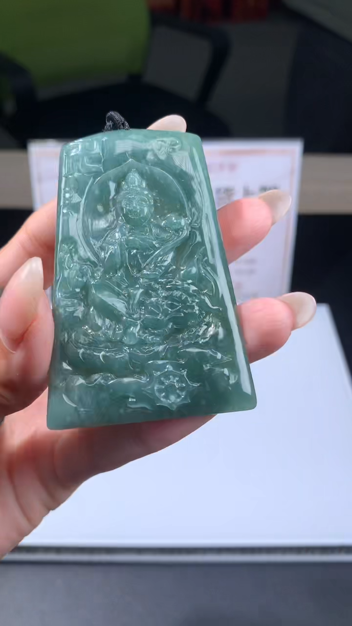 【闪购商品】定制翡翠未镶嵌不退不换CMH1件-A