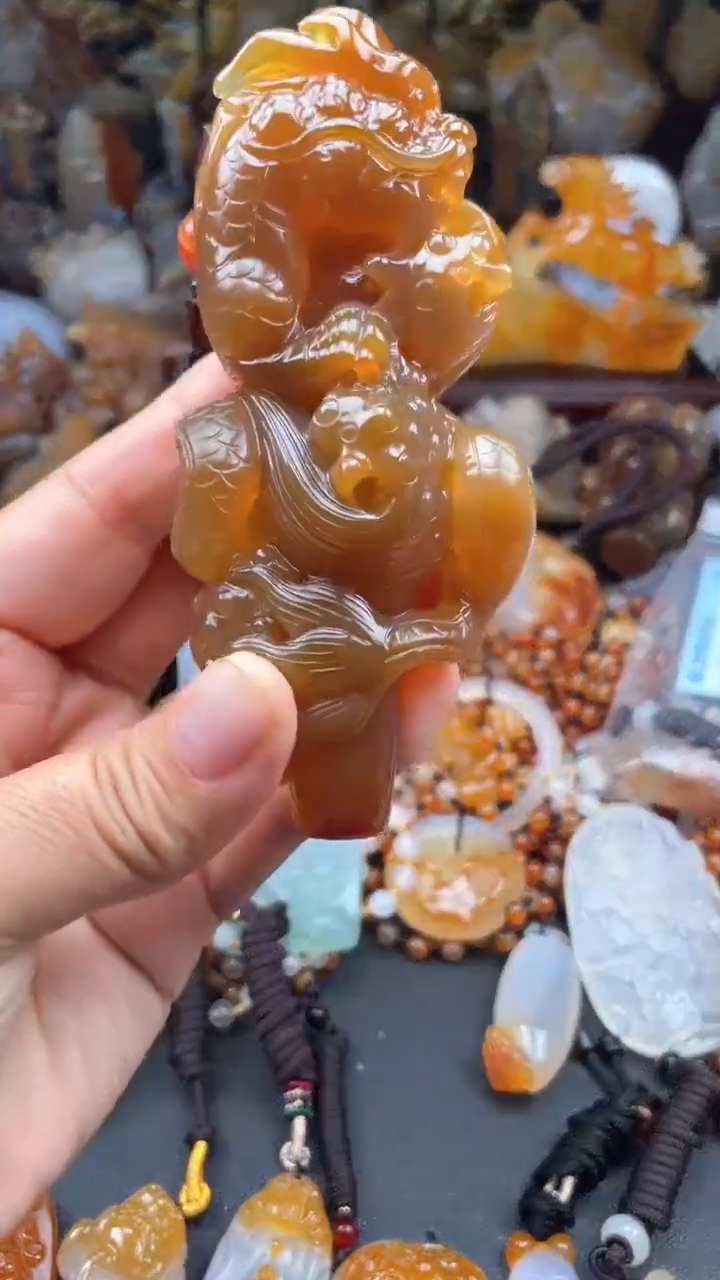 【闪购商品】玛瑙/玉髓颈饰未镶嵌AA