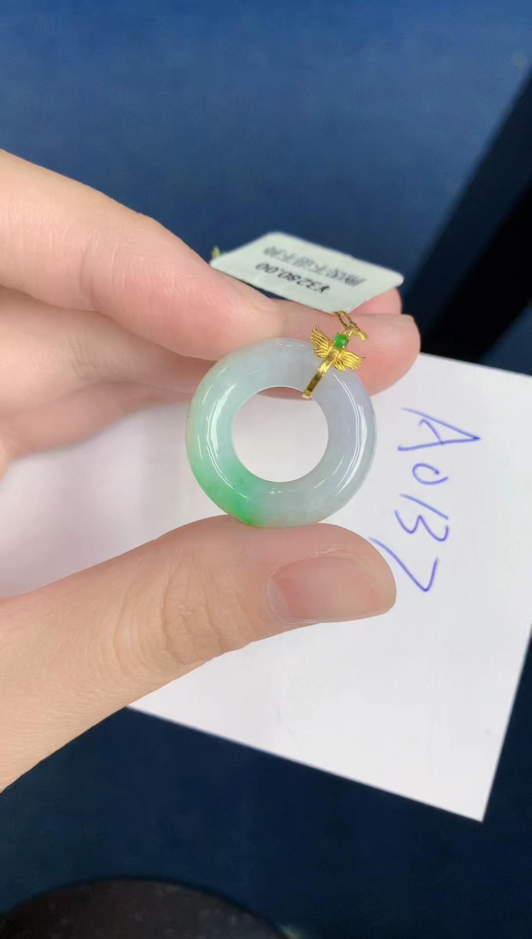 【闪购商品】翡翠颈饰18K金镶嵌000000000