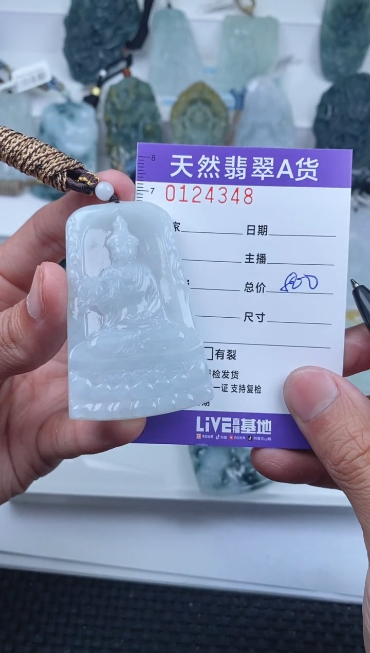 【闪购商品】翡翠颈饰未镶嵌         348