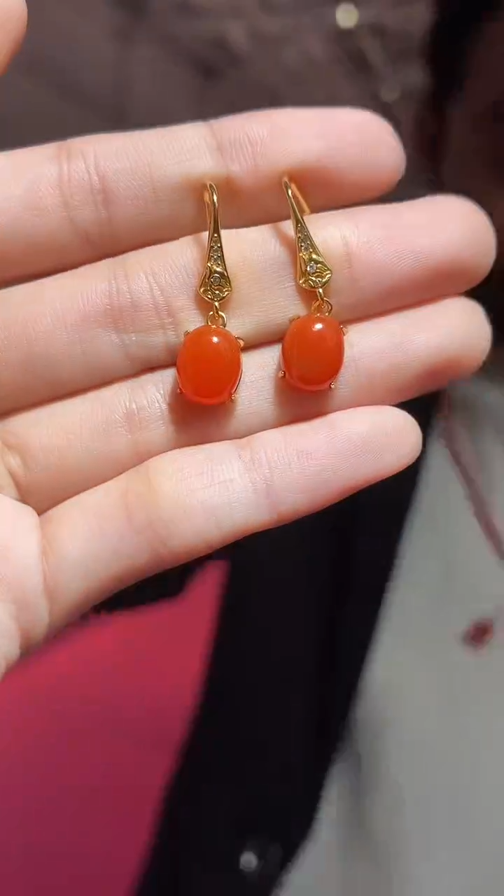 银S925镶嵌其他南红玛瑙（扎德严选）