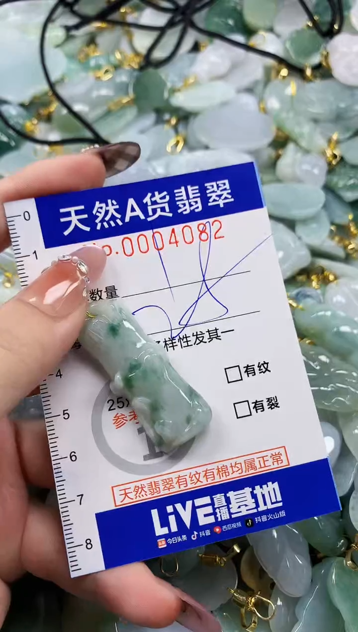 颈饰未镶嵌翡翠天然A货翡翠