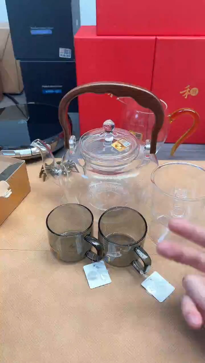 【闪购商品】山雅壶透明+清禾杯烟灰    