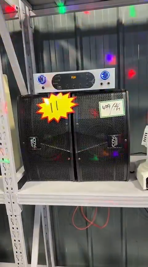 未拆封6.5寸音箱套装 不包邮