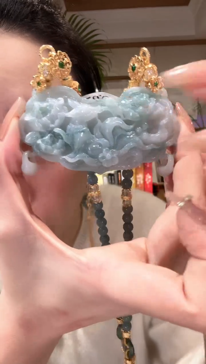 【闪购商品】翡翠颈饰未镶嵌国风