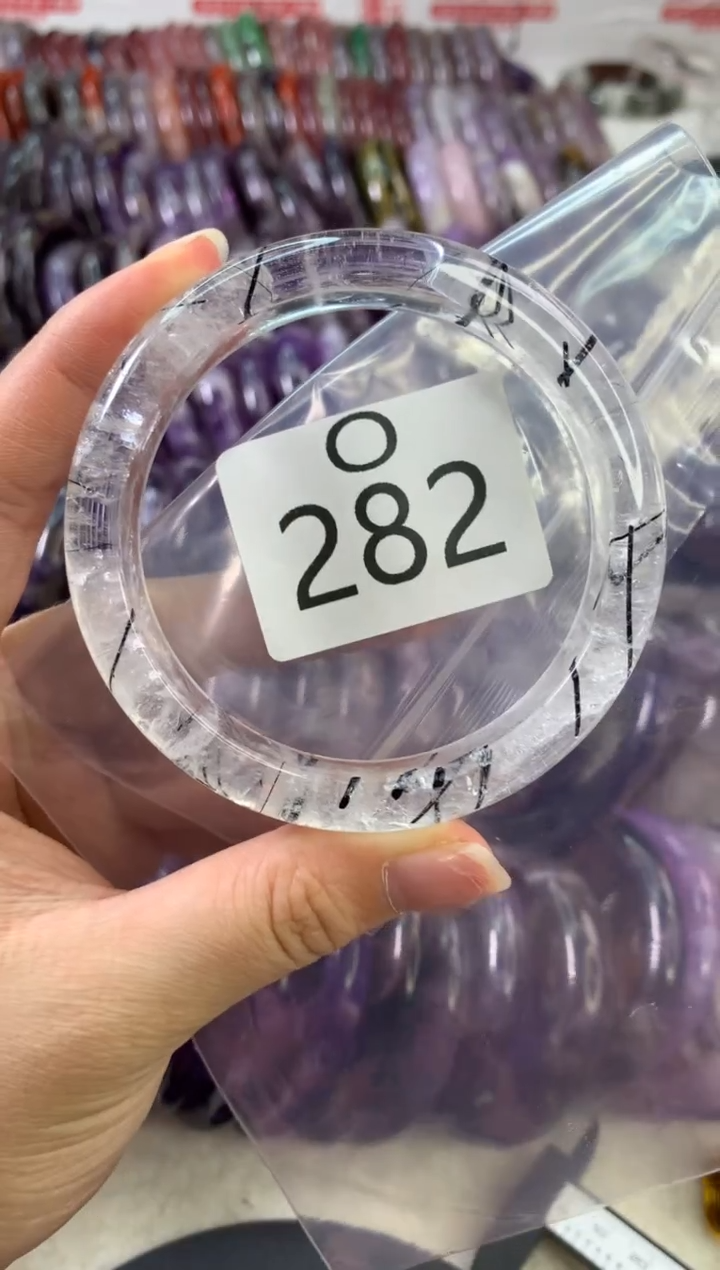 【闪购商品】水晶水晶手镯O未镶嵌282-60