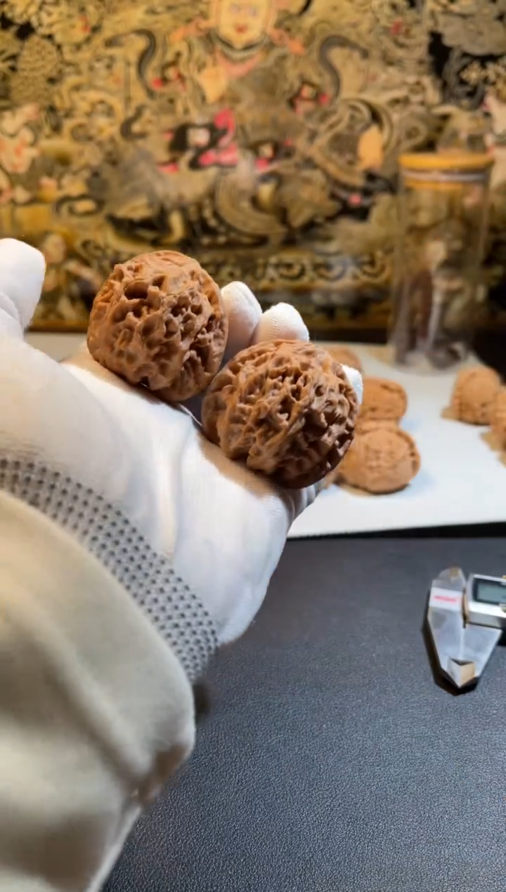 【闪购商品】桃核把件精配一图一物苹果园43【拒绝差评】