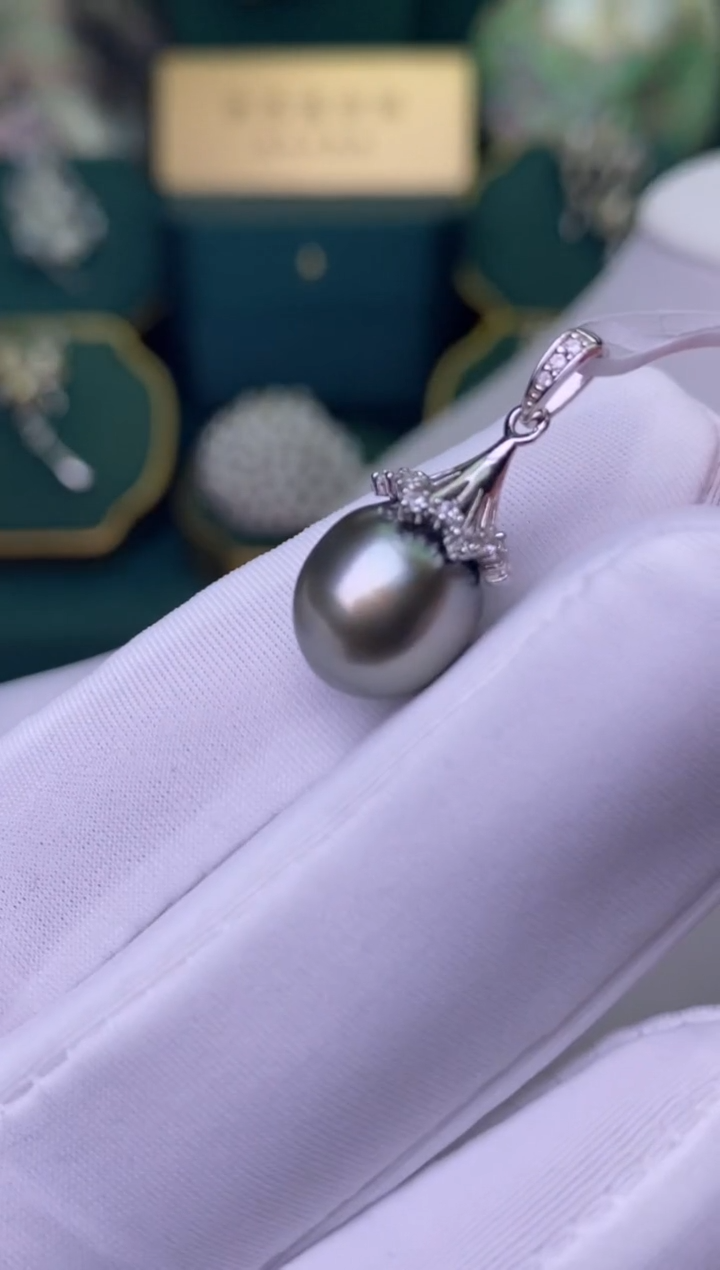 【闪购商品】海水珍珠颈饰银S925镶嵌9-10