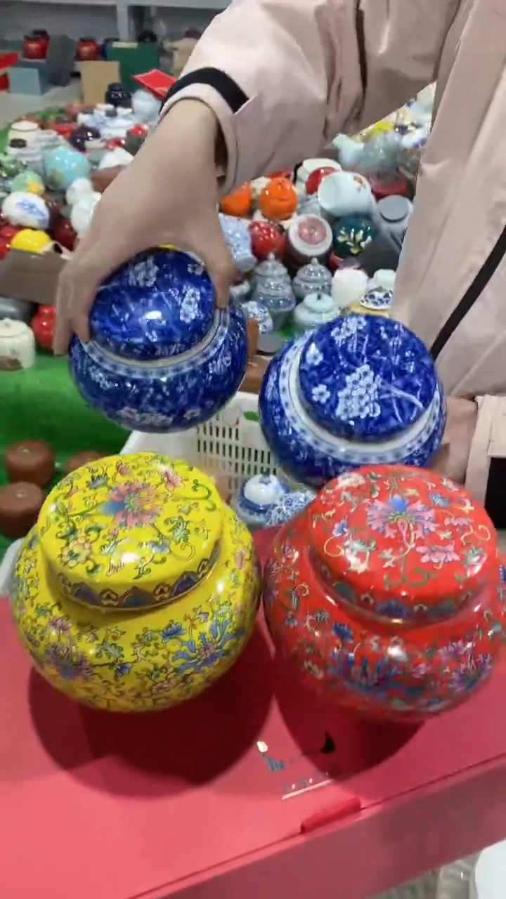 【闪购商品】罐陶瓷茶叶罐密封罐等