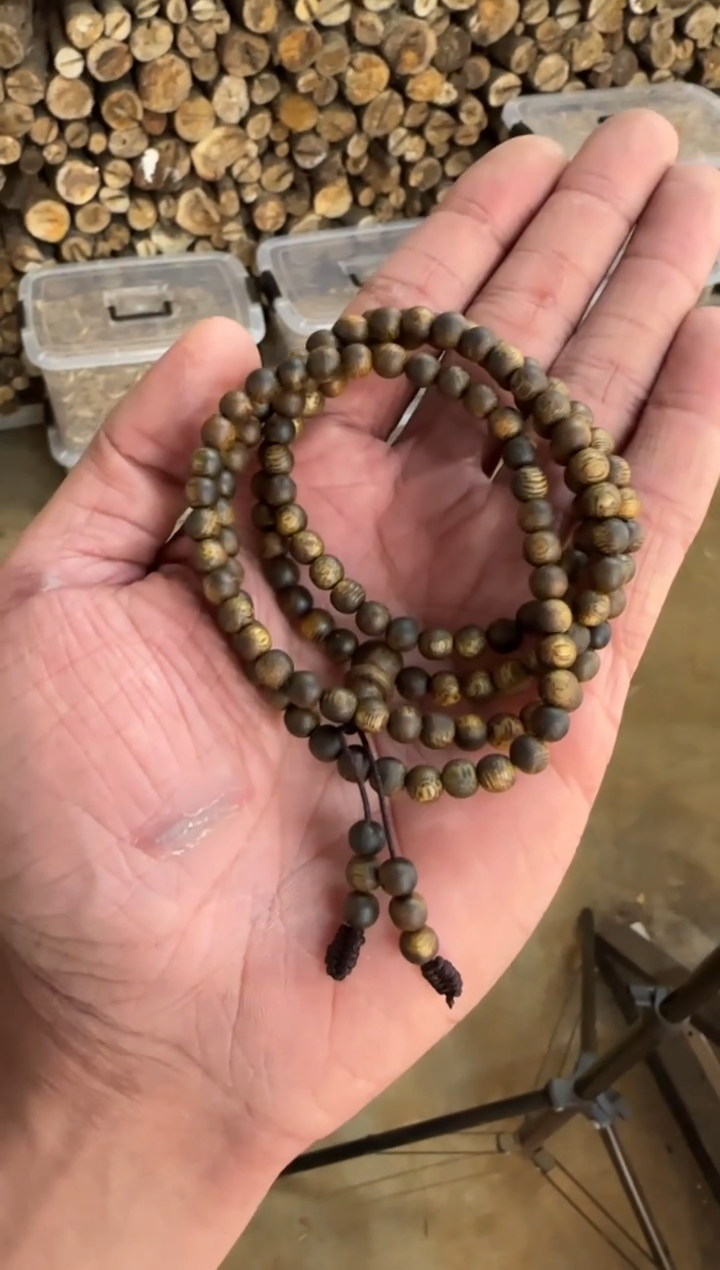 沉香手串沉香5mm海南沉香11g+多圈圆珠手串多样性发一