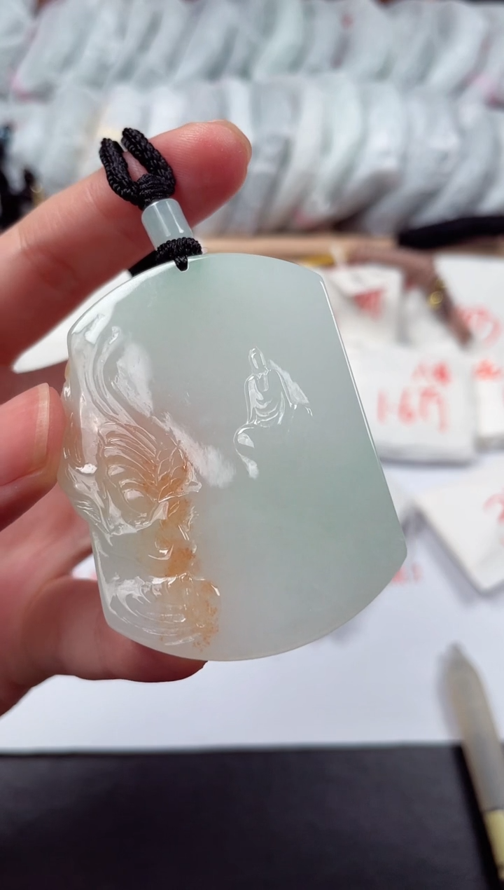 颈饰未镶嵌翡翠天然A货