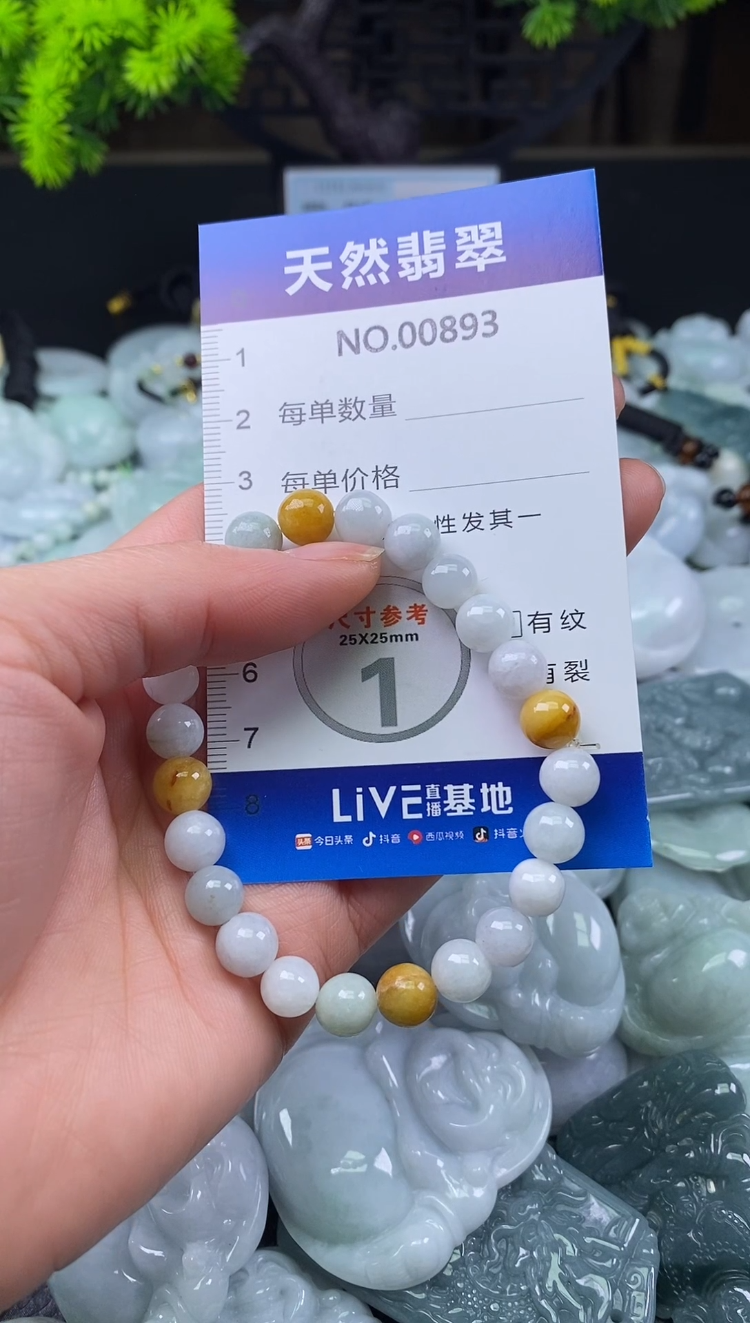 颈饰未镶嵌翡翠天然缅甸翡翠893