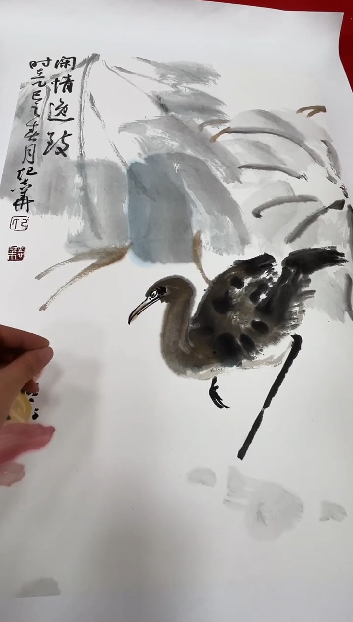国画纪志华精品国画-1