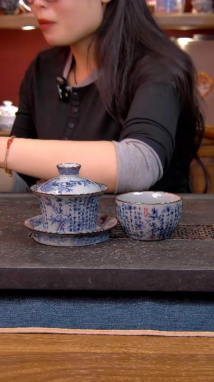 简装家用款2件套 老陶泥开片纹陶瓷茶具