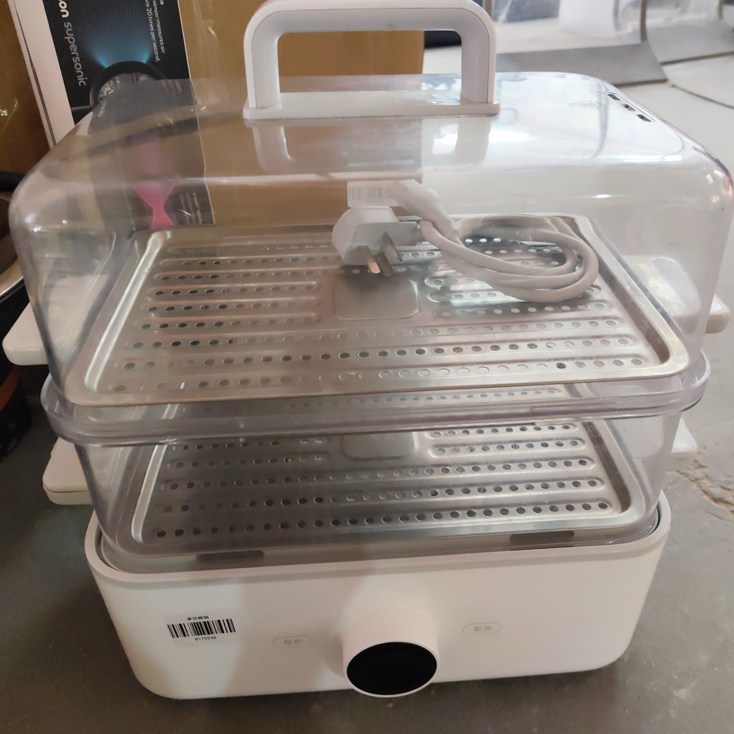 8新 MIJIA/米家 【二手】武汉仓电蒸锅轻微划痕功能完好