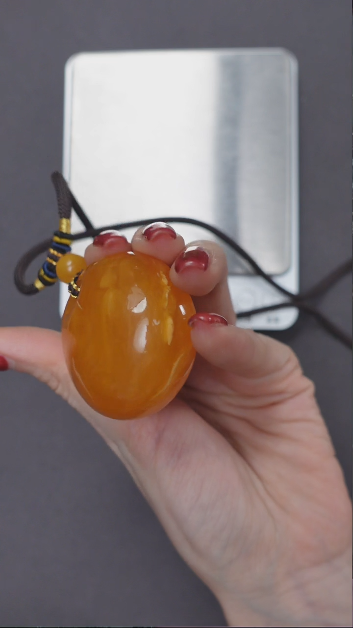 【闪购商品】蜜蜡颈饰未镶嵌蜜蜡扣子吊坠